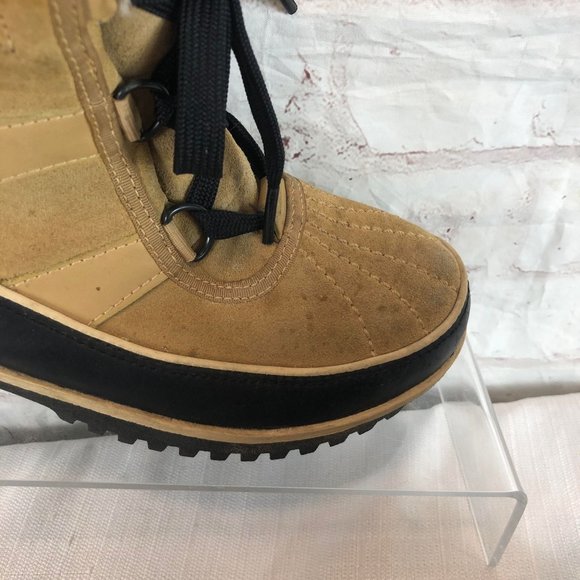 Sorel Women's 6 Suede Tivoli Li Tan Curry Insulated Winter Snow Boots - Picture 11 of 14